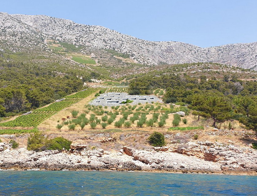 #1 - Futurističen apartma na Hvaru pod zemljo brez klime