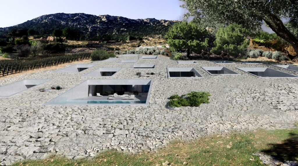 #3 - Futurističen apartma na Hvaru pod zemljo brez klime