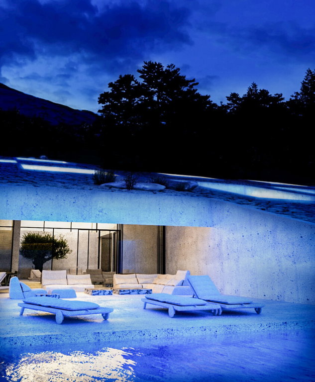 #4 - Futurističen apartma na Hvaru pod zemljo brez klime