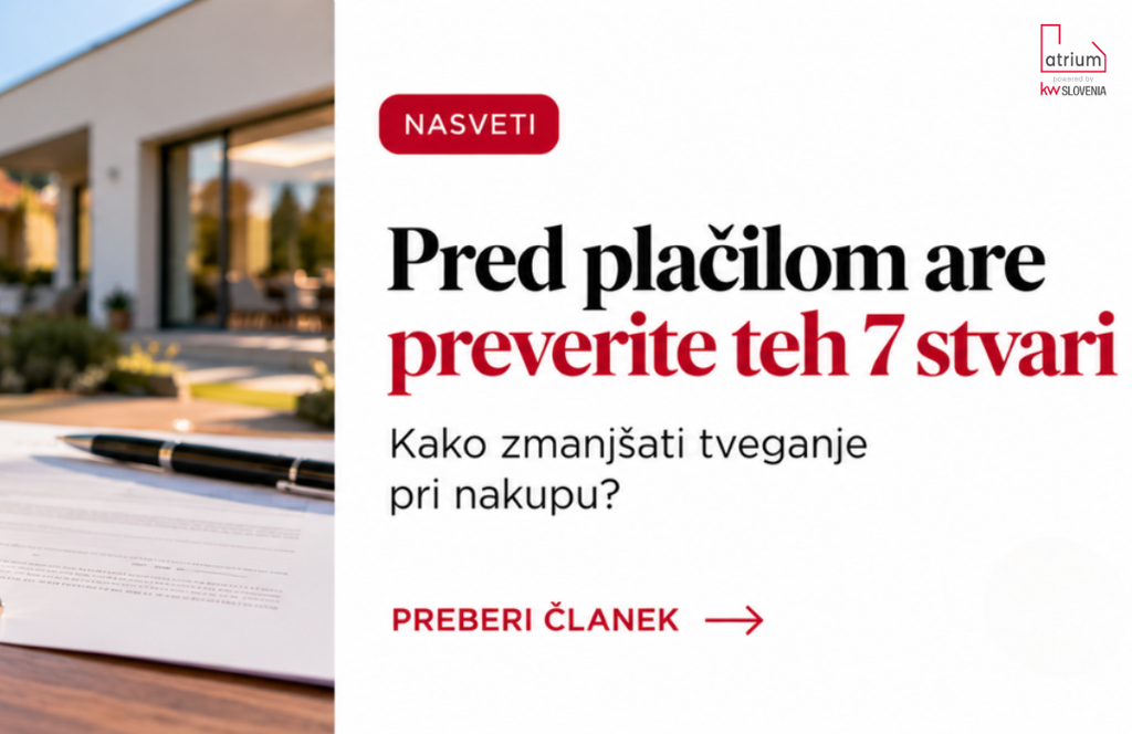 #1 - Kupujete nepremičnino v Mariboru? Pred plačilom are preverite teh 7 stvari