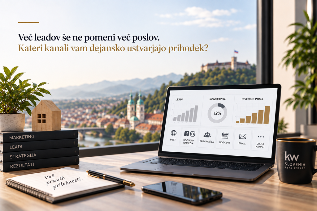 #1 - Več leadov še ne pomeni več poslov. Kateri kanali vam dejansko ustvarjajo prihodek?