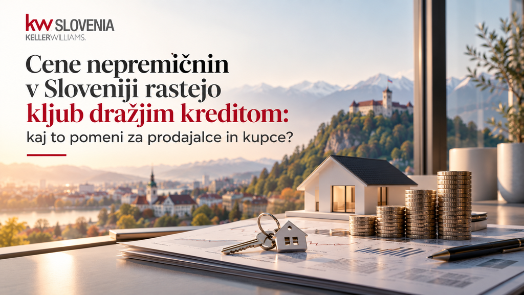 #1 - Cene nepremičnin v Sloveniji rastejo kljub dražjim kreditom: kaj to pomeni za prodajalce in kupce?