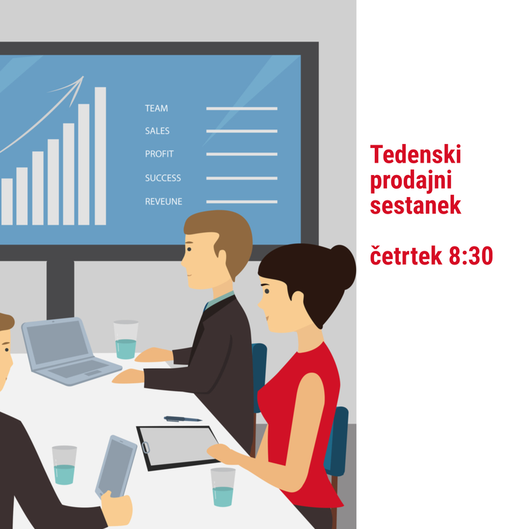 #1 - Tedenski prodajni sestanek