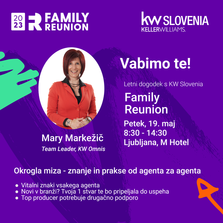 #6 - Family Reunion 19. maja v Ljubljani