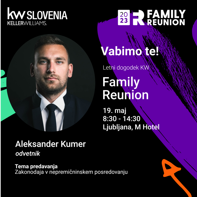 #2 - Family Reunion 19. maja v Ljubljani