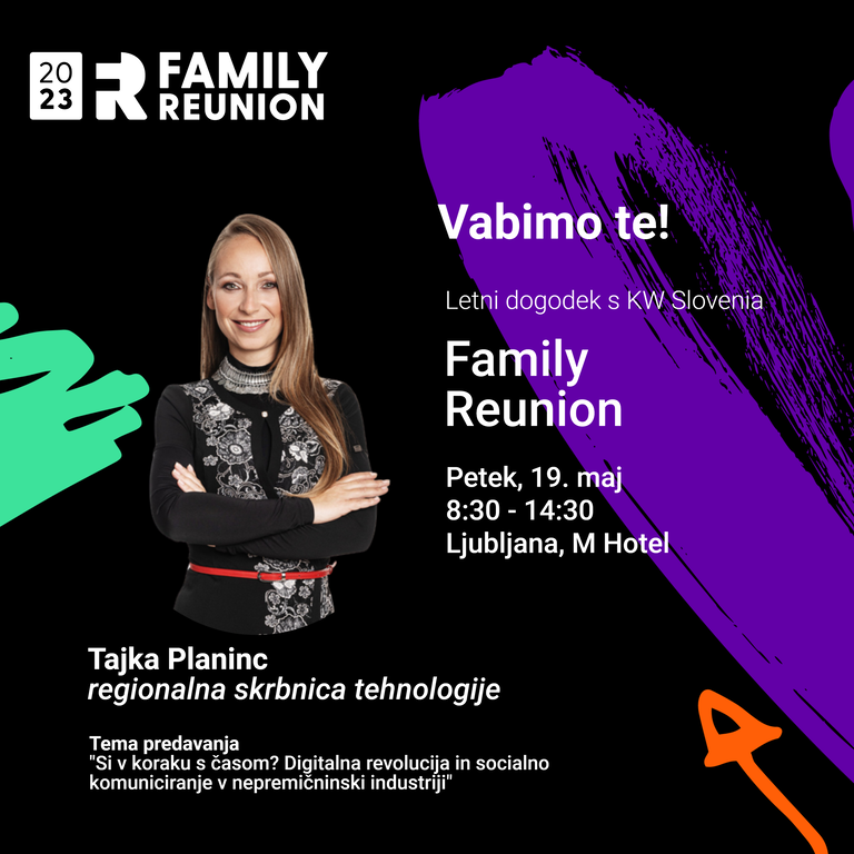 #5 - Family Reunion 19. maja v Ljubljani