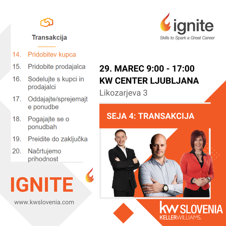 #4 - IGNITE izobraževanje za nepremičninske posrednike z licenco #4 - IGNITE izobraževanje za nepremičninske posrednike z licenco