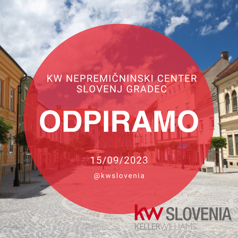 #1 - Odpiramo NEPREMIČNINSKI CENTER SLOVENJ GRADEC
