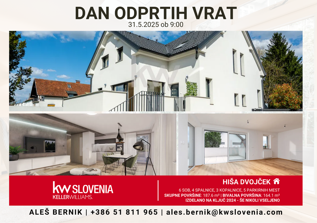 #1 - DAN ODPRTIH VRAT: Hiša dvojček - Moste-Polje, Novo Polje #1 - DAN ODPRTIH VRAT: Hiša dvojček - Moste-Polje, Novo Polje