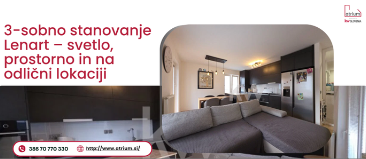 #1 - Nova stanovanja naprodaj v Lenartu – sodobno bivanje po odličnih cenah
