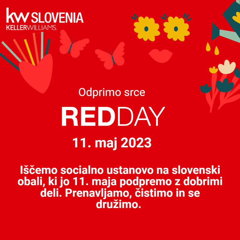 #1 - RED DAY 2023 bo v četrtek, 11. maja na obali