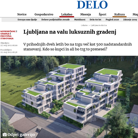 #1 - Ljubljana na valu luksuznih gradenj - Direktor METROPOLE IN za Delo #1 - Ljubljana na valu luksuznih gradenj - Direktor METROPOLE IN za Delo
