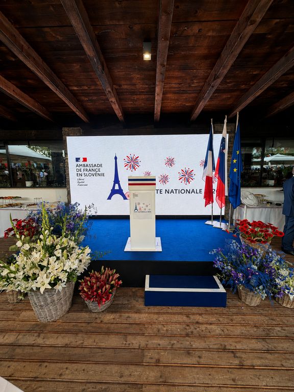 #1 - Stoja Trade na sprejemu ob francoskem državnem prazniku v Ljubljani #1 - Stoja Trade na sprejemu ob francoskem državnem prazniku v Ljubljani