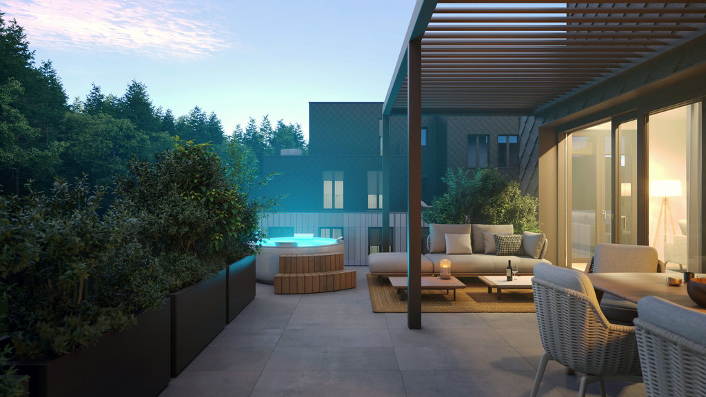 #5 - Pod hribom: Atrium Apartments with the Feel of a House #5 - Pod hribom: Atrium Apartments with the Feel of a House