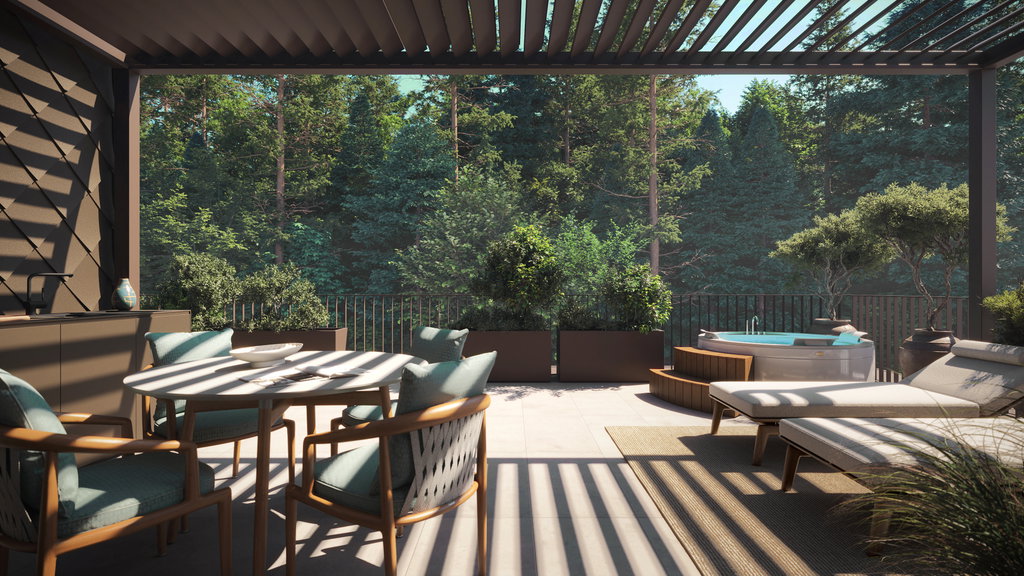 #6 - Pod hribom: Atrium Apartments with the Feel of a House #6 - Pod hribom: Atrium Apartments with the Feel of a House