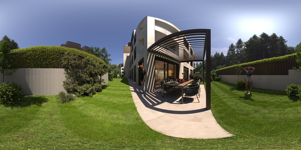 #3 - New renders and 360° views of Pod hribom atrium apartments #3 - New renders and 360° views of Pod hribom atrium apartments