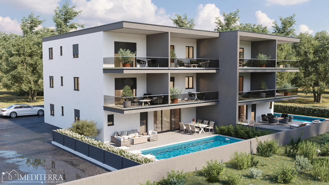 Novigrad, Istra - Exclusive new-build with private garden and swimming pool
