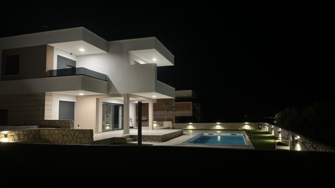 Luxury villa with panoramic sea view