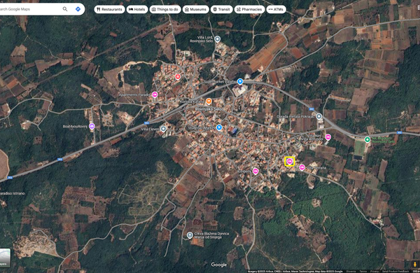 Lokacija: Hrvaška, Istarska županija, Rovinjsko Selo