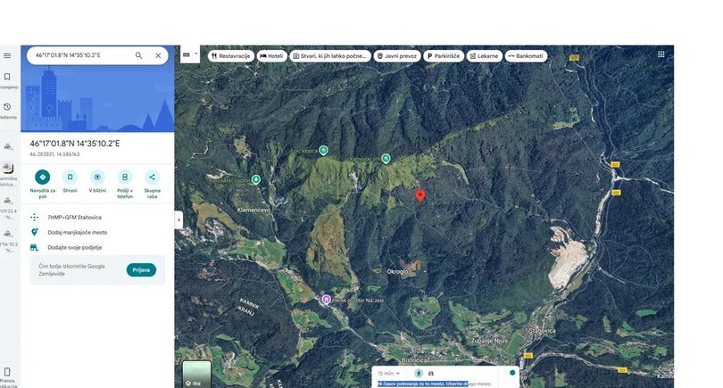 Lokacija: Ljubljana okolica, Kamnik, Županje Njive