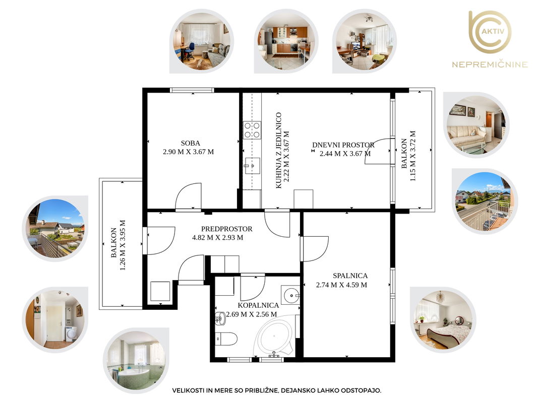Lokacija: Ljubljana okolica, Domžale, Količevo