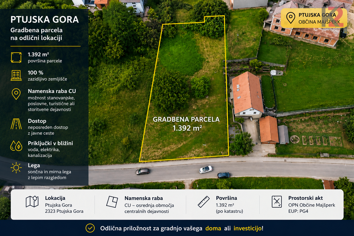 Lokacija: Podravska, Majšperk, Ptujska Gora