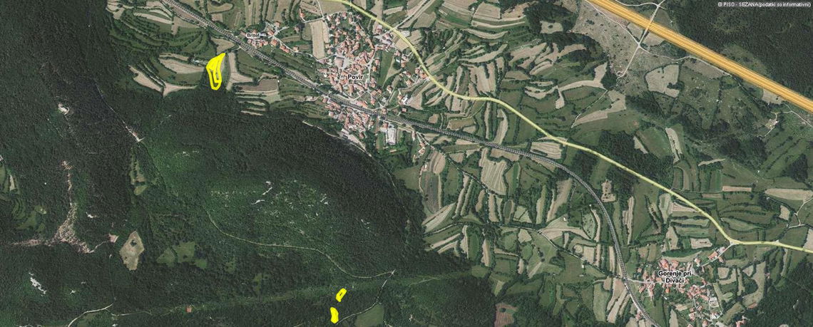 Lokacija: Obalno - kraška, Sežana, Povir