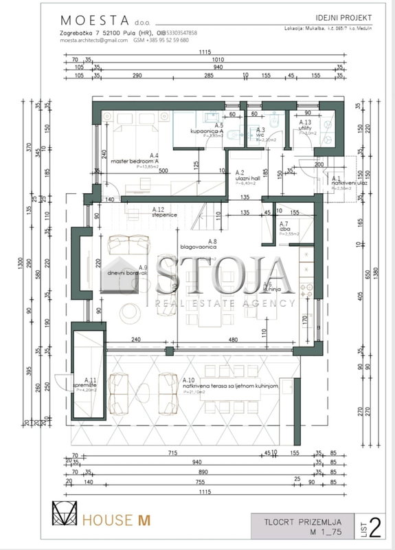 Lokacija: Hrvaška, Istarska županija, Medulin
